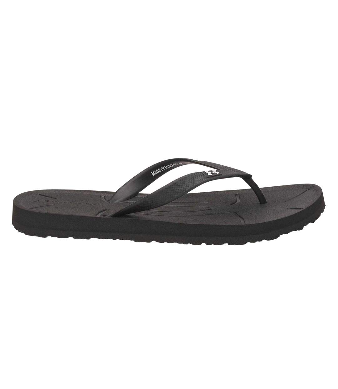 Mens Flip Flops Black Under Armour-1