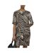 Robe beige/marron femme jdy ebbie-1