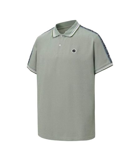 Polo Motif/style Logo Homme Vert Clair Pretty Green