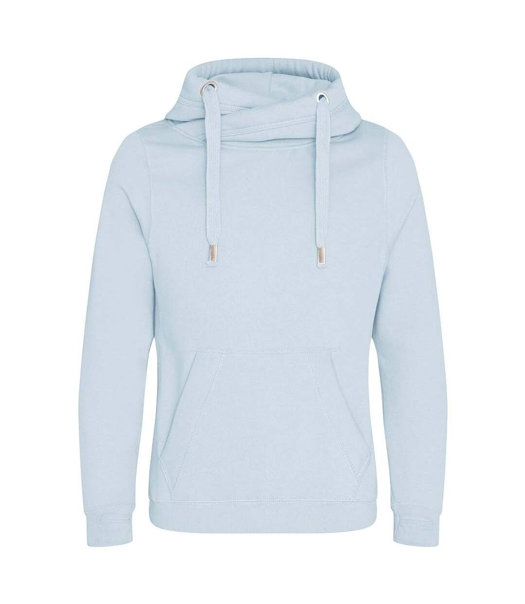 Sweat à capuche homme bleu ciel Awdis