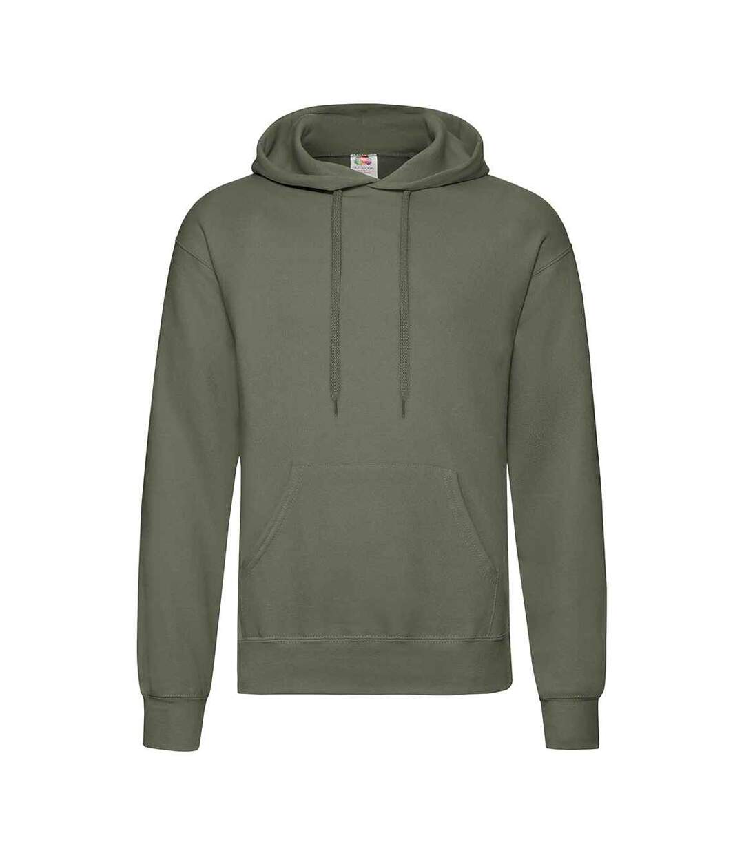 Sweat À Capuche Classic Adulte Olive Classique Fruit Of The Loom-1