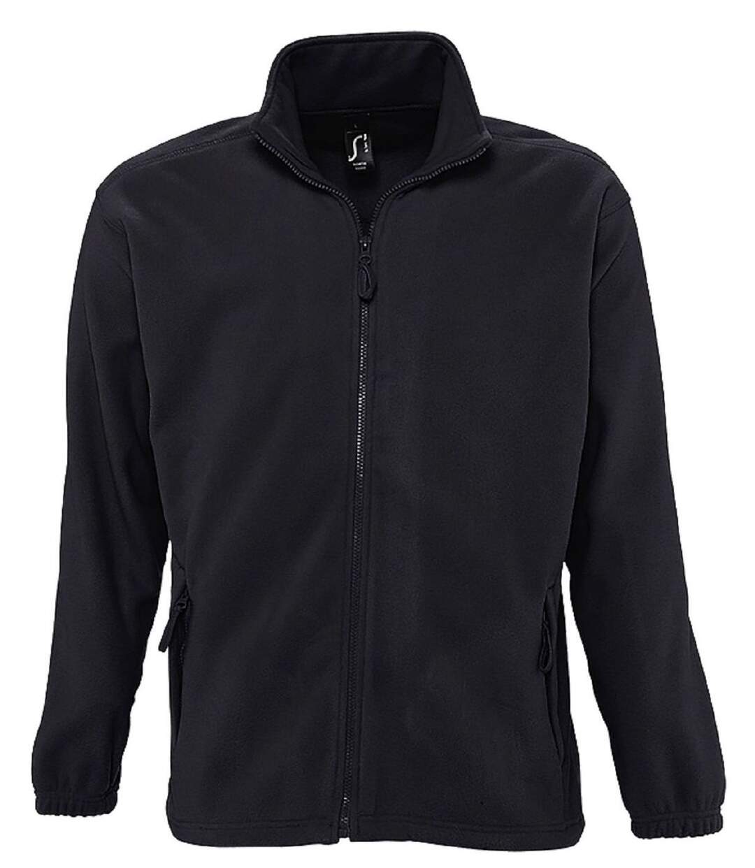 Veste polaire zip intégral - 55000 - gris anthracite