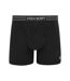 Pack Of 3  Mens Lewis Button Fly Boxer Shorts  Black Lyle & Scott-2