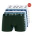 Pack Of 7  Mens Mactyme Boxer Shorts  Multicoloured Henleys-1