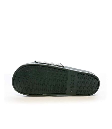 Claquettes Noire/Argent Adidas Adilette Comfort FY8836 - 32