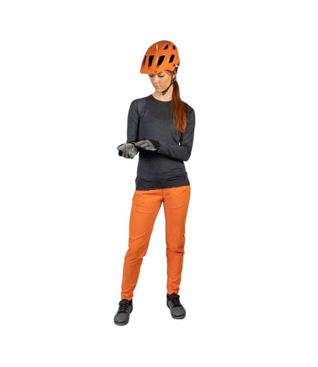 Womens/ladies Mt500 Wordmark Sport Trousers Harvest Orange Endura