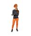 Womens/ladies Mt500 Wordmark Sport Trousers Harvest Orange Endura-1