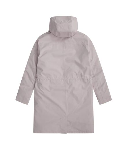 Womens/ladies Evie 3 In 1 Waterproof Padded Jacket Cream Animal