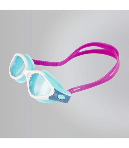 Speedo Womens/Ladies Futura Biofuse Flexiseal Swimming Goggles (Purple/Blue)