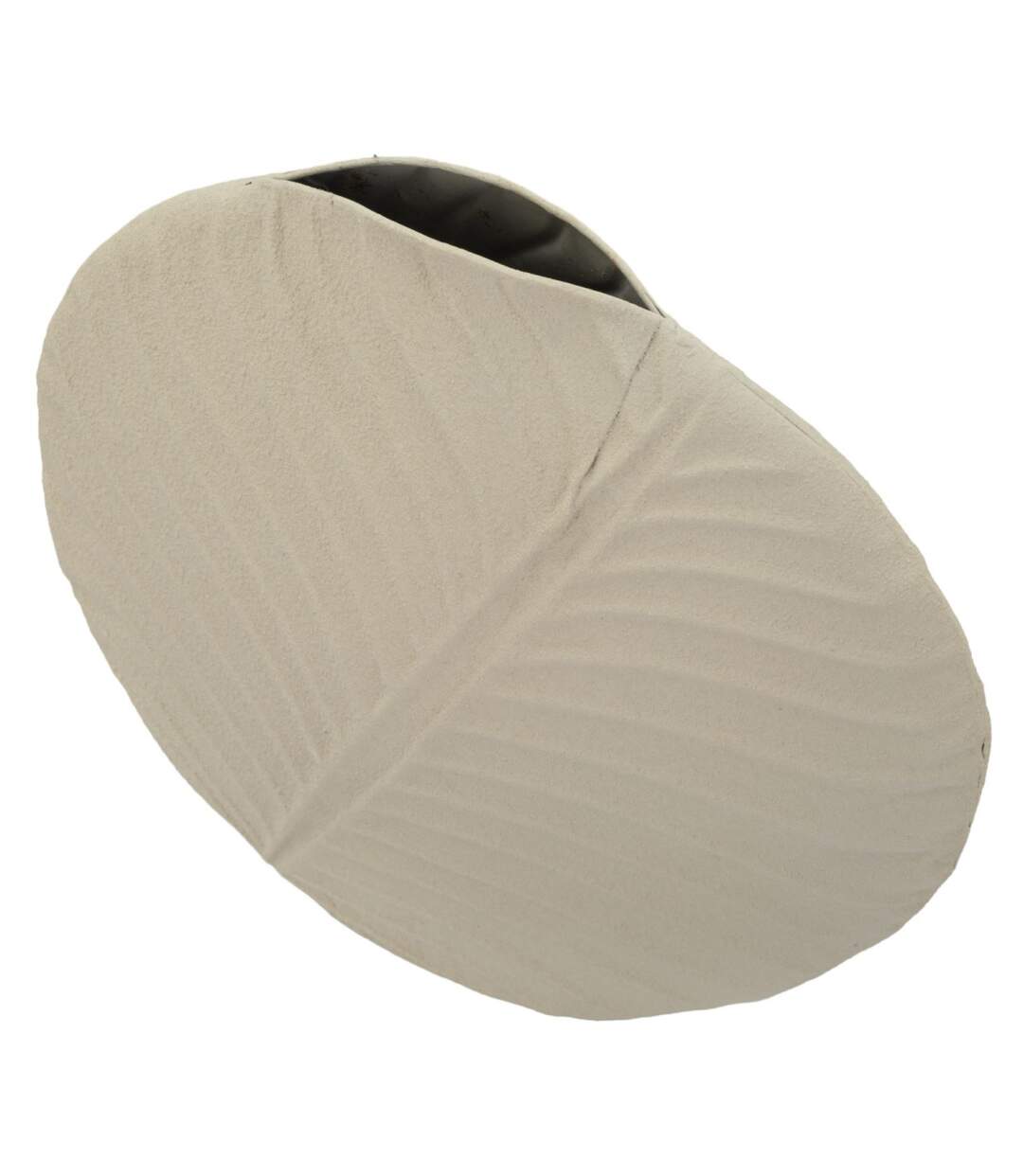 Vase Rond Design Dune 32cm Crème-3