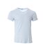 T-shirt bleu clair homme paname brothers tazio - 4xl-1