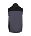 Regatta Mens Lankin IV Softshell Body Warmer (India Grey/Black) - UTRG7005