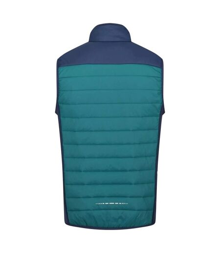 Mens halton vi lightweight body warmer pacific green/admiral blue Regatta