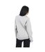Womens/ladies Le Marais Paris Crew Neck Sweatshirt Grey Marl Black Brave Soul-2
