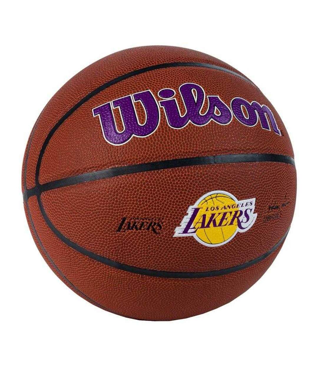 Ballon De Basket Motif/style La Lakers Team Alliance Taille 7 Marron Wilson-2