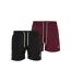 Shorts De Bain Homme Noir Pourpre Urban Classics-3