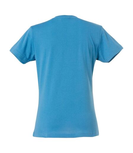 Clique Womens/Ladies Plain T-Shirt (Turquoise)