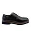 Mens Charlee Leather Derby Shoes Black Rockport-1