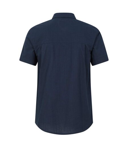 Chemises Manches Courtes Coconut Homme Bleu Foncé Blanc Mountain Warehouse