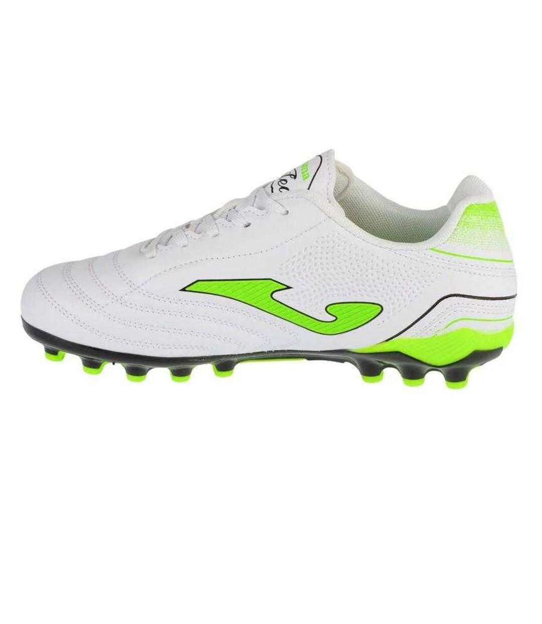 Childrens/kids Toledo Artificial Ground Football Boots White Joma-4
