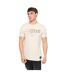 Mens Hybridge T-shirt Off White Crosshatch-1