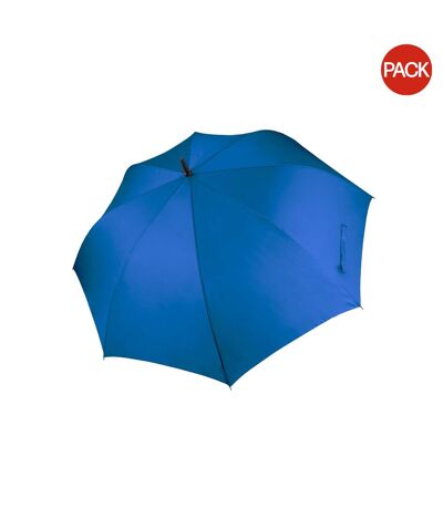 Lot de 2  Grand parapluie uni adulte unisexe taille unique bleu roi Kimood