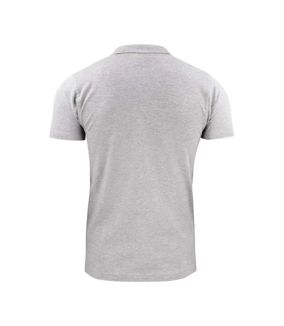 Mens Surf Light Rsx Melange Polo Shirt Grey Melange Printer-2