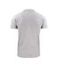 Mens Surf Light Rsx Melange Polo Shirt Grey Melange Printer-2