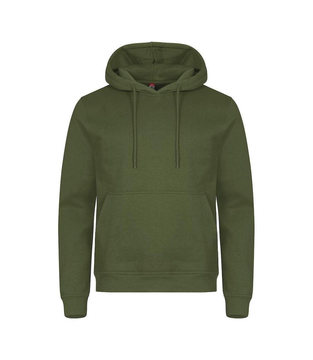 Sweat À Capuche Miami Adulte Vert Militaire Clique-1