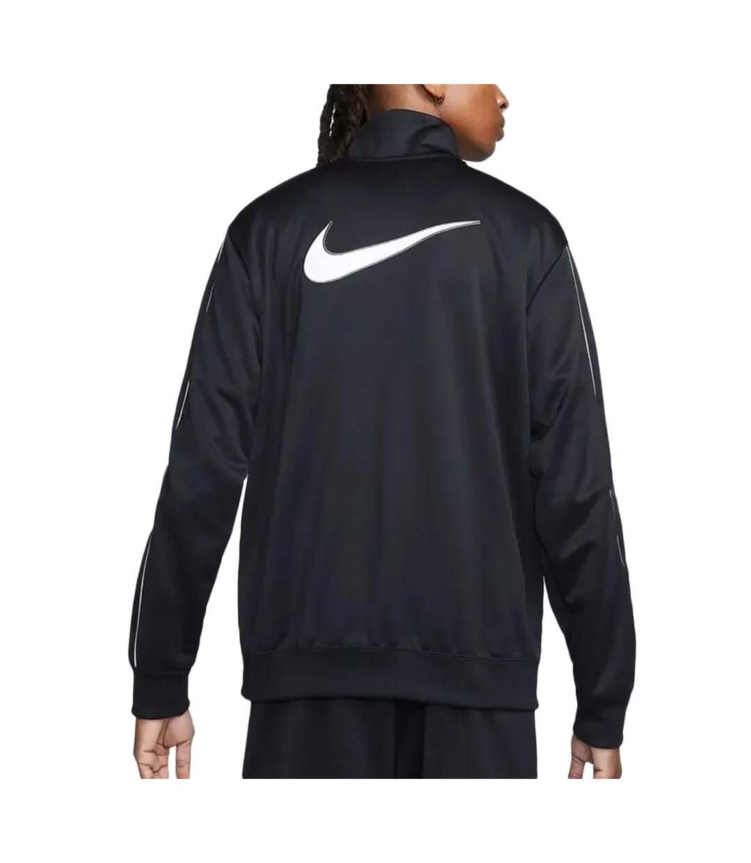 Veste Zippé Noir Homme Nike Tracktop - M-2