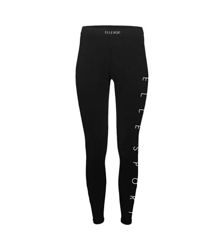 Legging Motif/style Signature Femme Noir Elle
