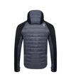 Dare 2B Mens Coordinate Wool Hybrid Baffled Jacket (Black/Aluminum/Ebony)
