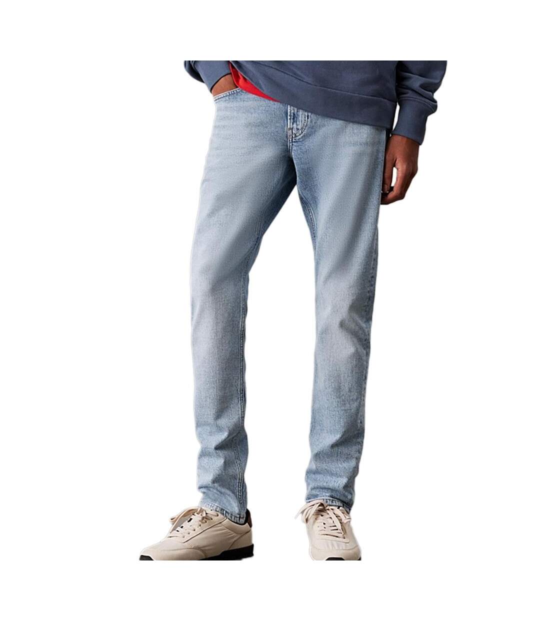 Jean slim taper bleu clair homme calvin klein jeans - w29-l32-1