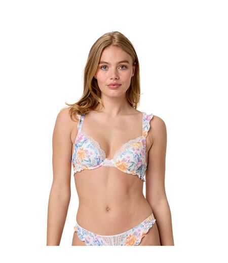 Soutien-gorge coques moulées ivoire Jardin