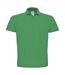 Mens id.001 cotton polo shirt kelly green B&C