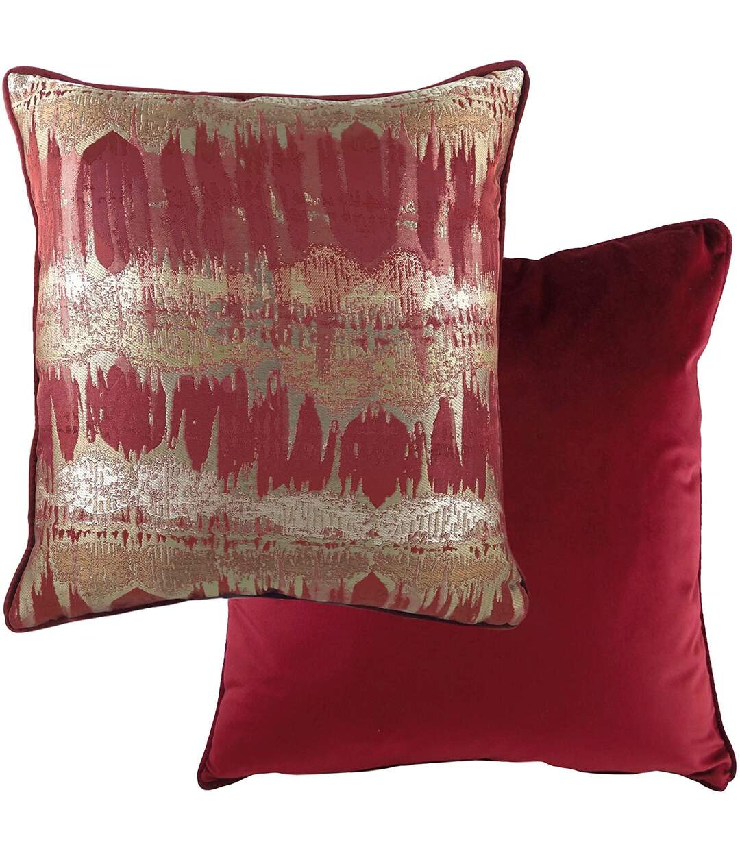 Evans Lichfield Inca Cushion Cover (Burgundy) - UTRV2059