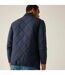 Mens Harvin Diamond Quilt Body Warmer Navy Regatta-4