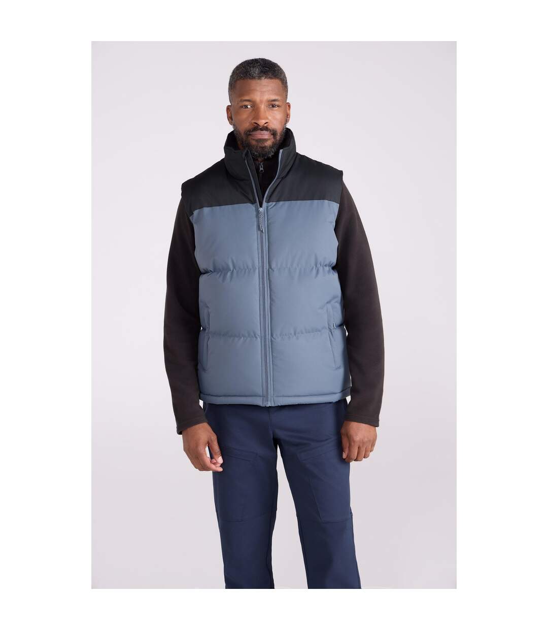 Doudoune Sans Manches Rock Homme Gris Mountain Warehouse-1