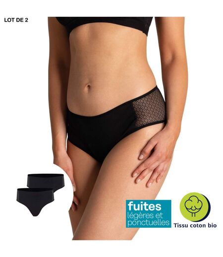 Lot de 2 slips pour fuites urinaires Secret