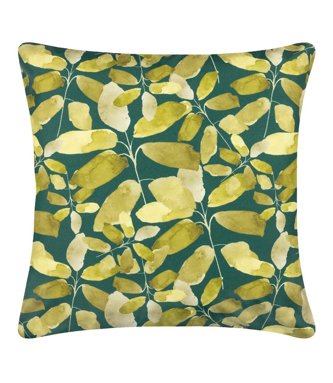 Lorena printed outdoor cushion cover 43cm x 43cm emerald Wylder