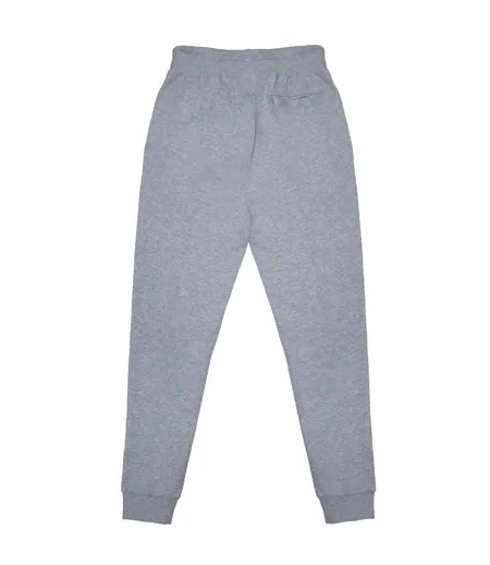 Mens Signature Logo Jogging Bottoms Grey Plein Sport