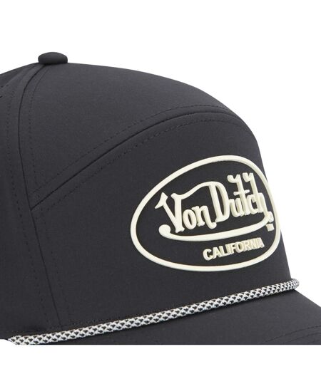 Casquette 6 panneaux filet mesh et patch rubber print Cordon Vondutch