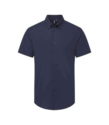 Chemise Habillée Manches Courtes Supreme Homme Bleu Marine Premier