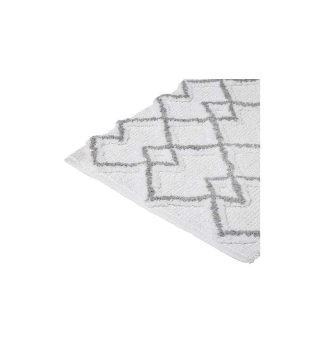 Tapis Salle de Bain Ethnique 50x75cm Gris-2
