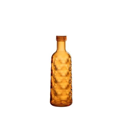 Bouteille en Plastique Martelé 1,15L Orange