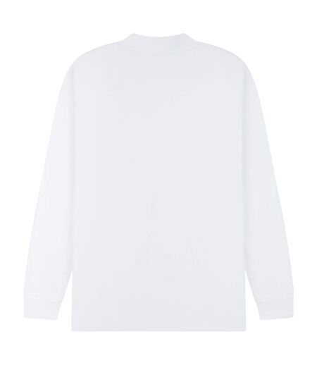T-shirt Manches Longues Adulte Blanc Casual Classics