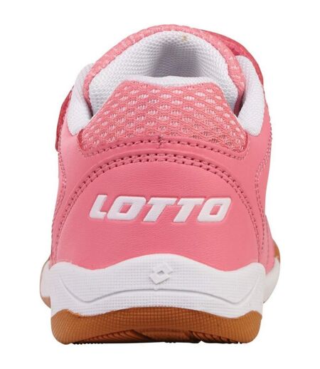 Baskets Whizzer Enfant Rose Lotto