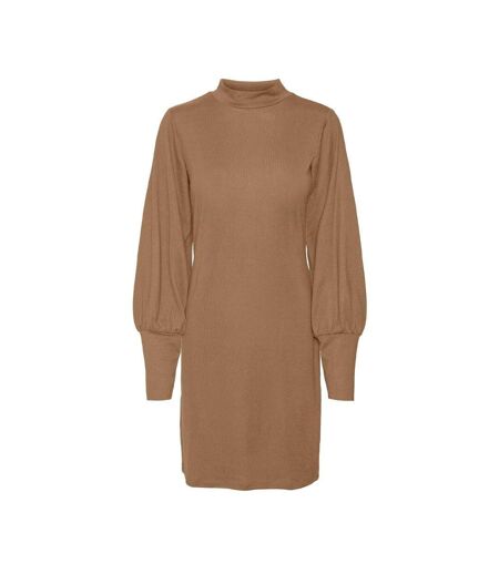 Robe Marron Femme Vero Moda Malena - L