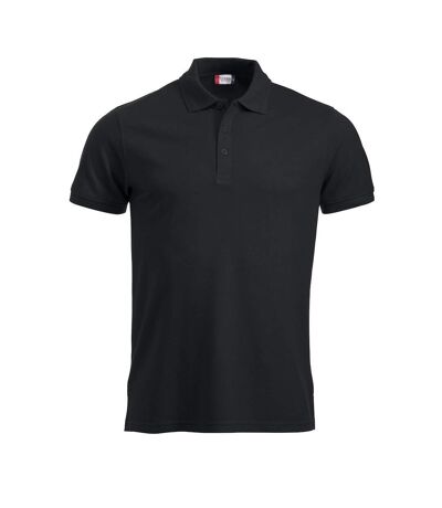 Clique Mens Manhattan Polo Shirt (Black)