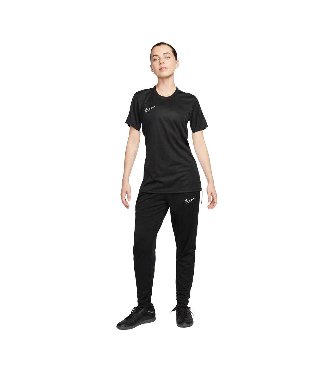Maillot De Foot Motif/style Swoosh Femme Noir Nike-1